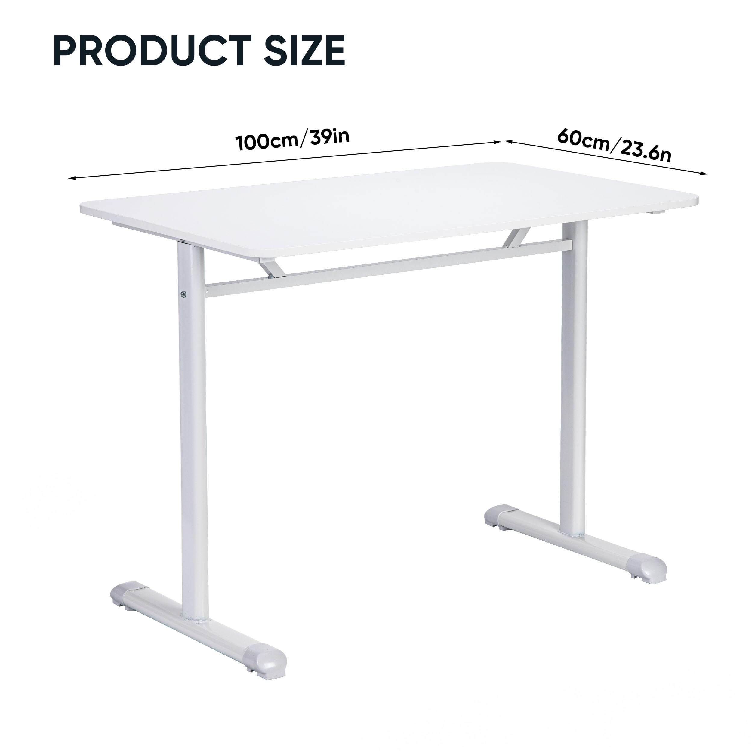 Amazon | SOPRANNOMIN 幅100×奥行き60cm デスク エンジニアリング